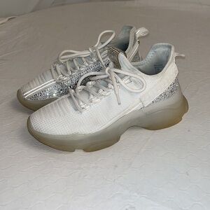 Steve Madden Maxima Rhinestone embellished sneaker 7.5